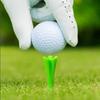 100Pcs Improved Durability Golf Ball Holder Plastic Golf Seats Golf Tee Set  Golf Accessories