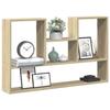 VidaXL Wall Shelf Sonoma Oak 99x15x60 Cm Engineered Wood 853238