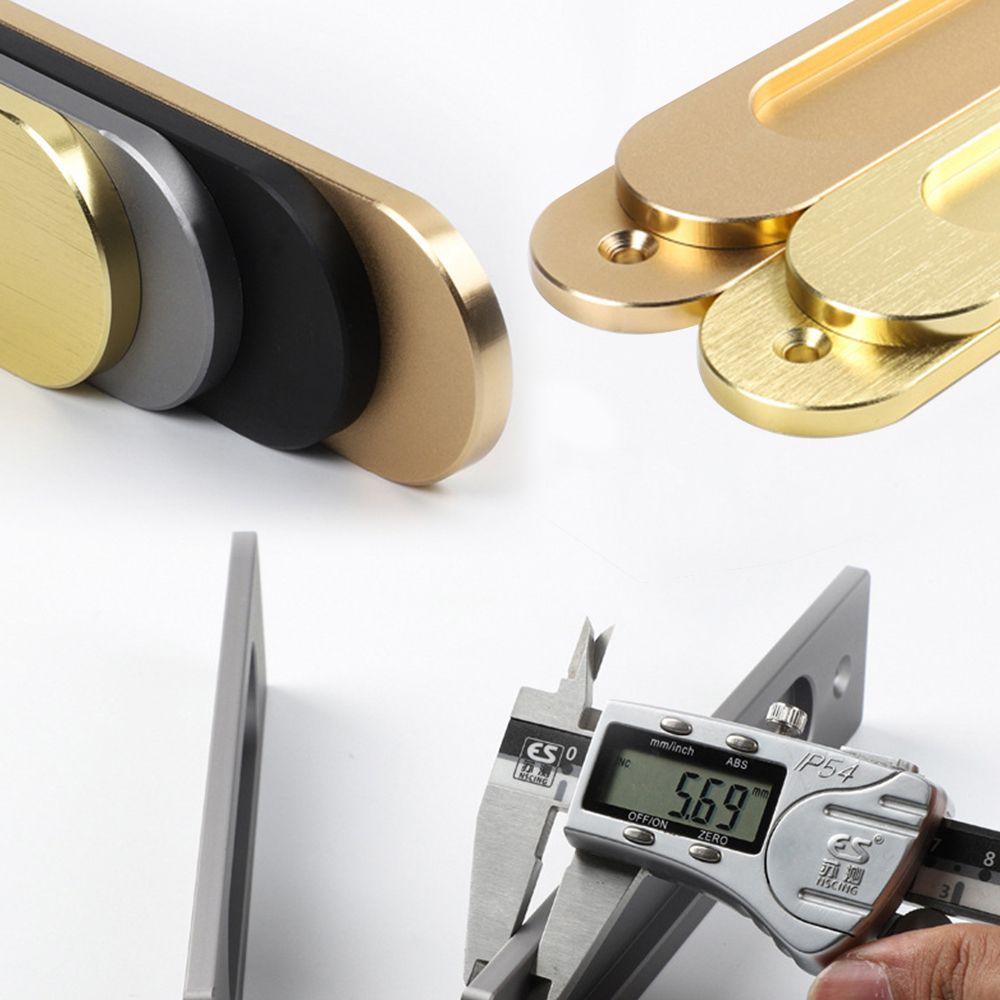 Punch Free Furniture Self-adhesive Wardrobe Pulls Auxiliary Knobs Glass Window Sliding Door Handle
