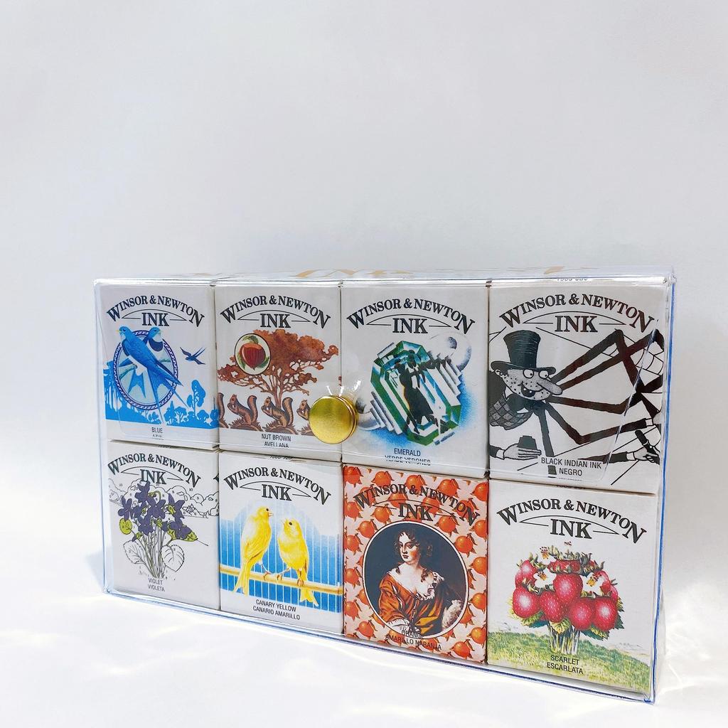 Winsor Newton Drawing Ink 14ml H Set & 8-Color