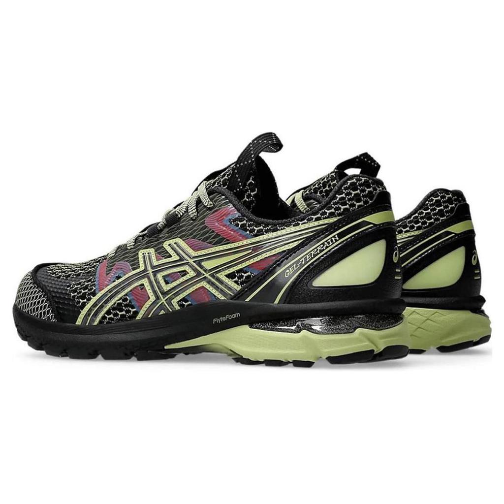Kiko Kostadinov x ASICS US4-S Gel Terrain Черный Неоновый Лайм Унисекс Кроссовки 1203A394-001