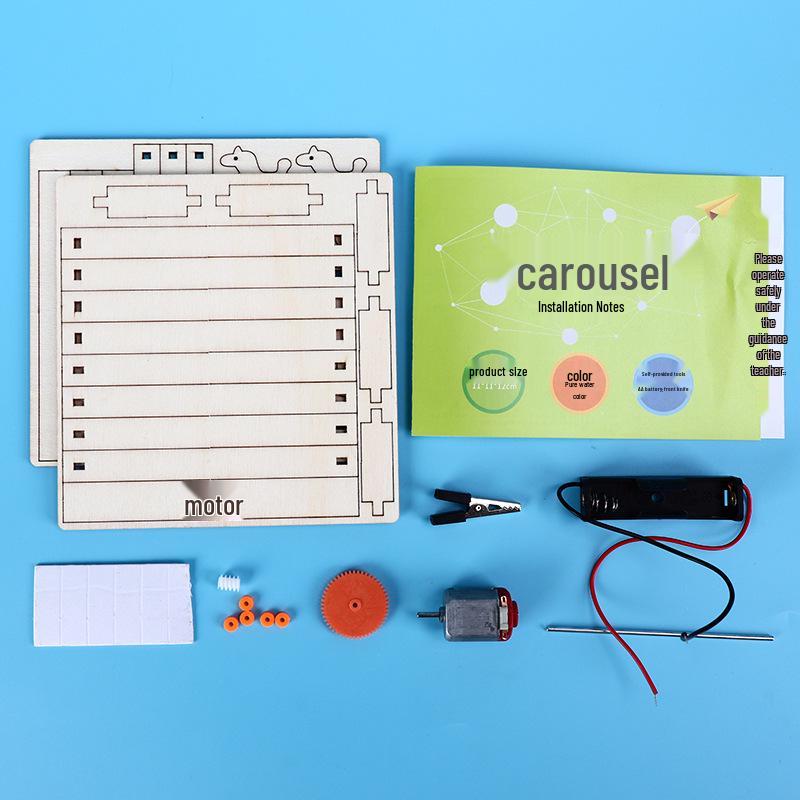 DIY Carousel Science Experiment Kit for Elementary Students