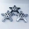 DKRSE1 For VW Volkswagen Jetta MK5 Golf 4pcs 135mm Volkswagen Golf Polo Car Wheel Center Caps 5Pins Rim Hub Cover Hubcap Logo Badge Emb