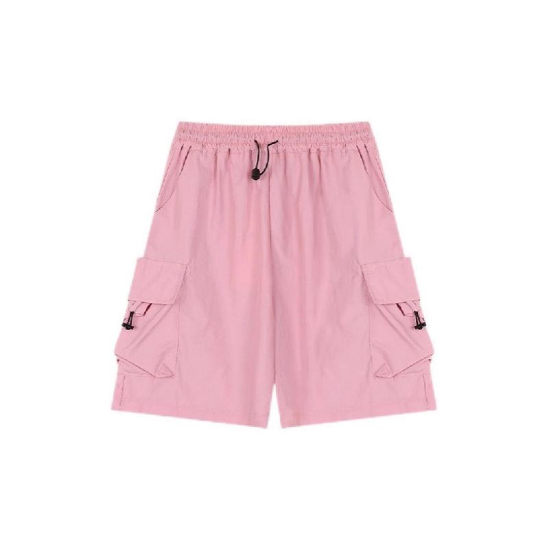 Women's Summer Thin Cargo Shorts 2026 New Loose Casual Wide-Leg Knee-Length Pants