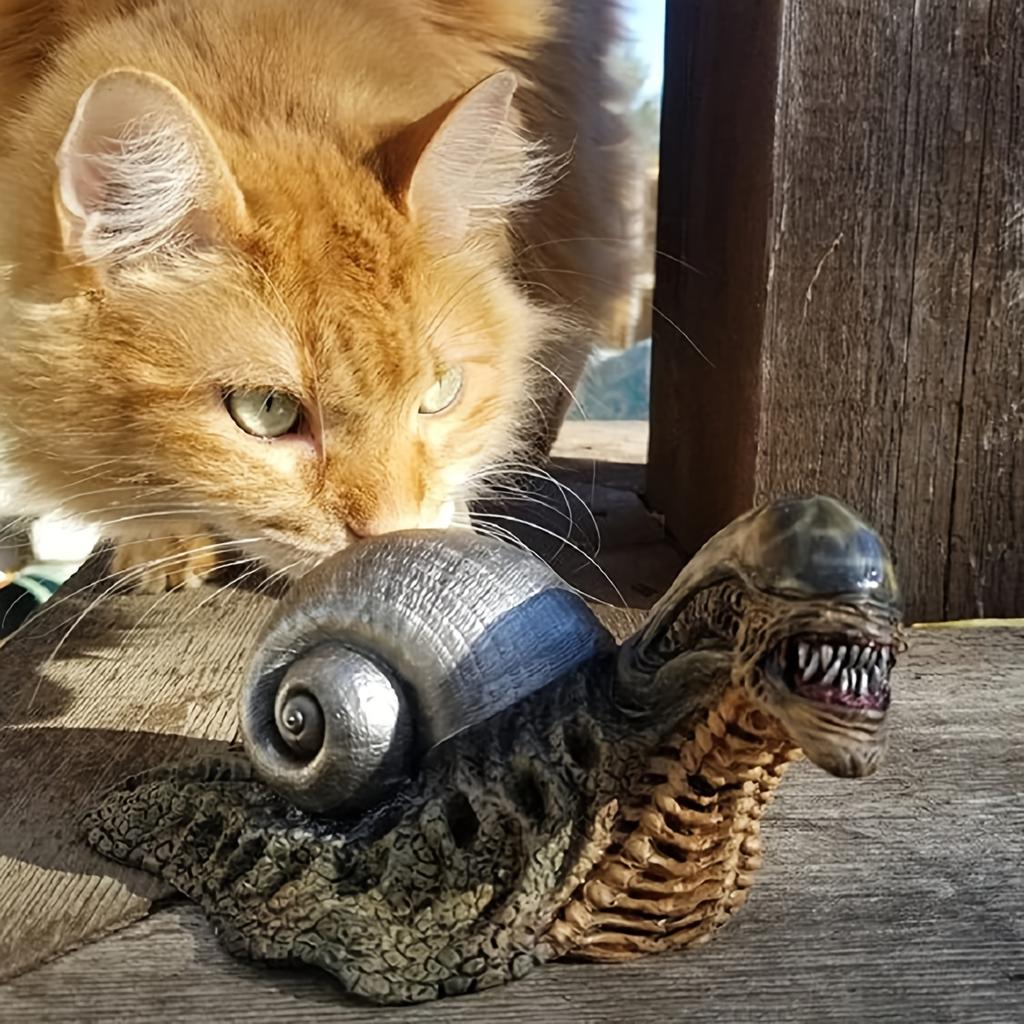 Статуя Чужого Улитки, фигурка, модель куклы, коллекция, подарки на день рождения, длинное украшение для сада и дома