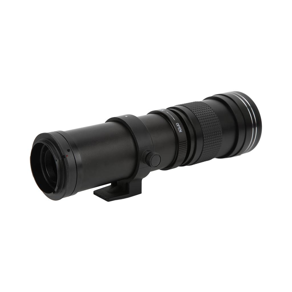 420‑800mm F8.3‑16 Manual Telephoto Camera Zoom Lens with Adapter Ring for AF Mount Cameras