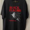 Ретро Унисекс Футболка BLACK FLAG S-5XL Унисекс Футболка