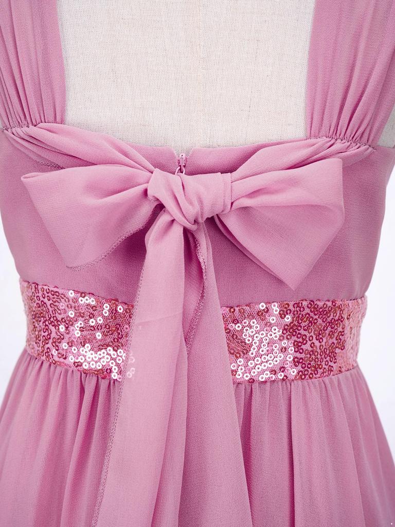 Платье подружки невесты для девочек-подростков, детское свадебное праздничное платье, вечернее платье для первого причастия