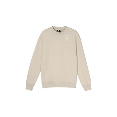 Nike Толстовка с круглым вырезом French Terry Swoosh Мужские топы Овсянка DB9408-122