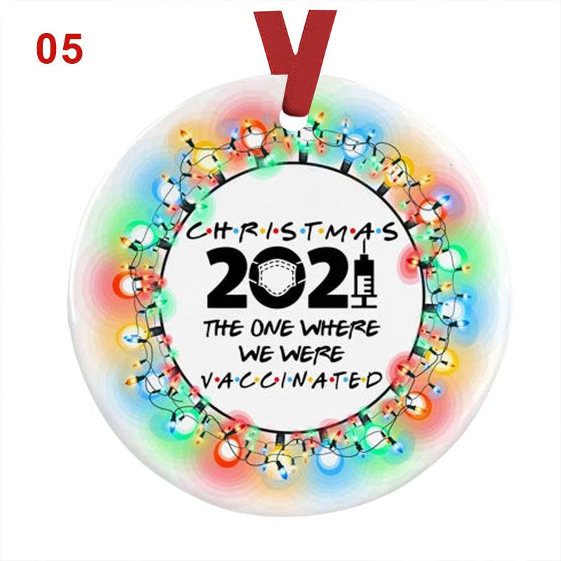 1 шт. Подарок ребенку Деревянное Рождественское украшение Собака Узор Собаки Фирменный Кулон Круглые Подвески Вечеринка