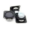 2Pcs 47mm 4 Ohm 15W Full  Speaker Rubber Side NdFeB Magnetic  Portable Loudspeaker Sound Home Theater