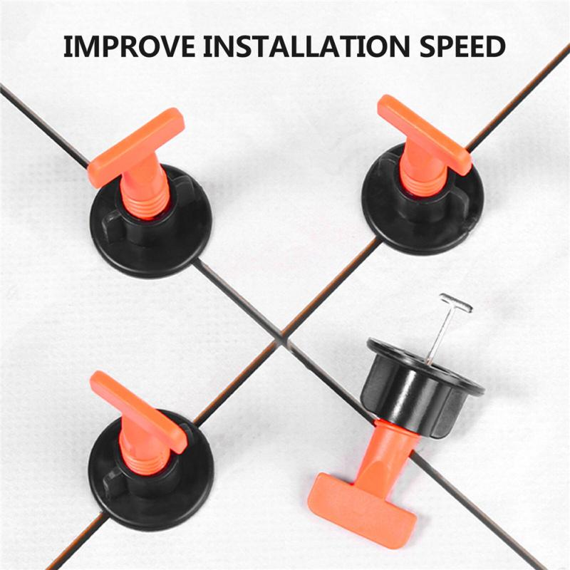 151pcs/set Fr 2-8mm Pro Tile Laying K2v4 Reusable Tool For Leveling Tiles Leveling Ceramic Floors