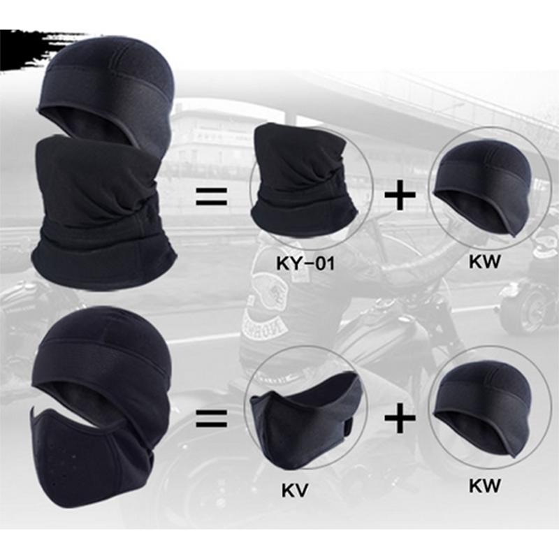 Winter Outdoor Sports Riding Skiing Multifunctional Windproof Warm Collar Hat Cap Scarf Turban Mask Headgear for Men Women