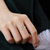 Модное кольцо с покрытием, подвесное резное кольцо с цветком розы, концевое кольцо для женщин, хвостовое кольцо, подарок на день Святого Валентина