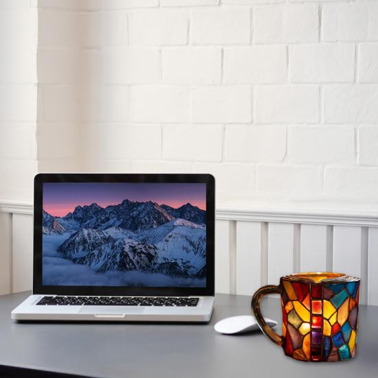 Кружка-книга Расписанная вручную Штабелируемая Книжная Кофейная Чашка Уникальный Подарок для Учителя