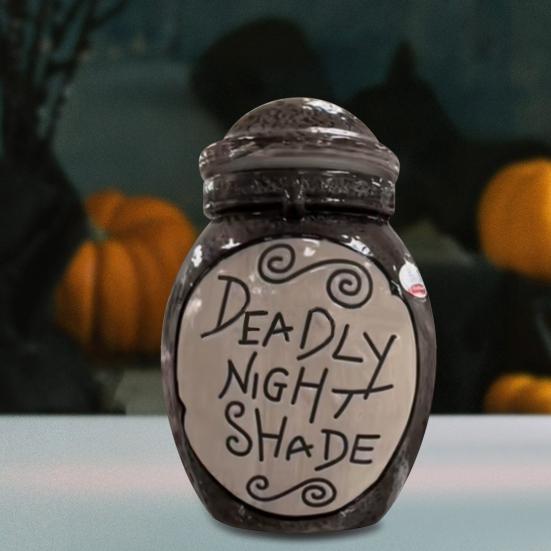 Хэллоуинская бутылка для зелья с крышкой, декоративная ведьминская бутылка, многофункциональная смоляная банка для хранения, контейнер, украшение для праздничной вечеринки