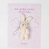 Cosymosy I Love You Bunny Keyring Postcards 5 Types To Choose from