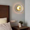 Nordic Postmodern Bedside Wall Lamp - Mid-Century Creative Glass Design for Bedroom & Living Room
