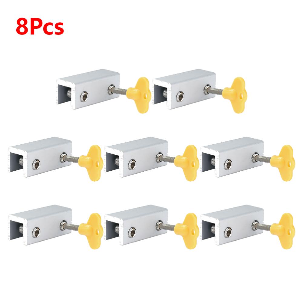 1-10 шт. раздвижные окна патио дверные замки толкающие алюминиевый сплав защита для детей дверные окна защитные замки стопоры защитные ограждения