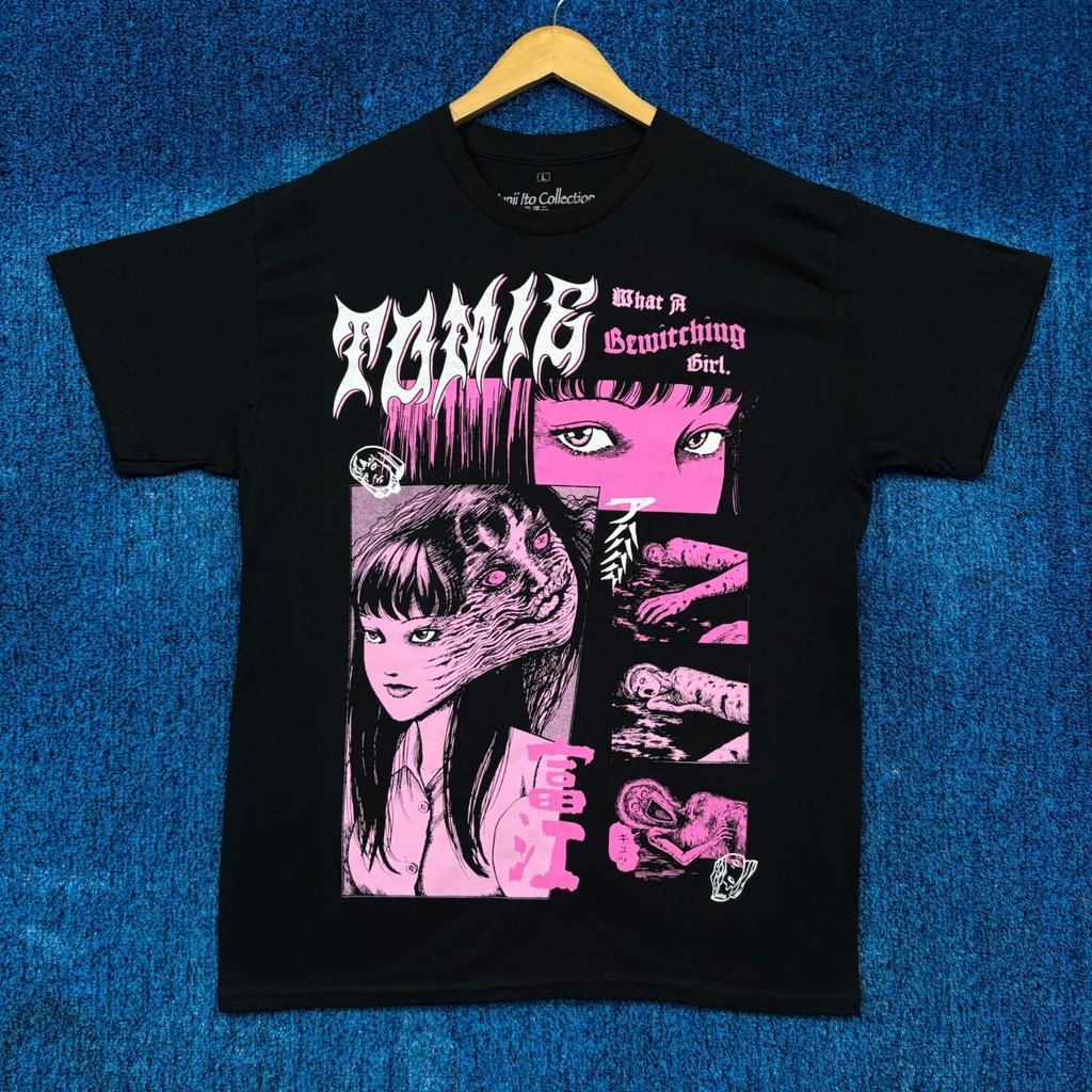Tomie What a Bewitching Girl Junji Ito Horror Manga Tee L Unisex T-Shirt