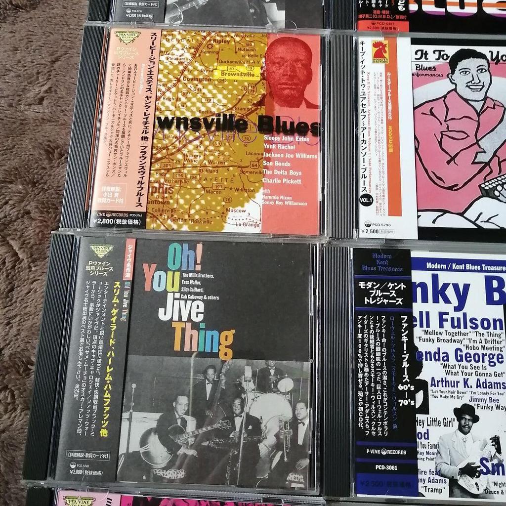 [USED] P-VINE BLUES 33 pieces + bonus CD