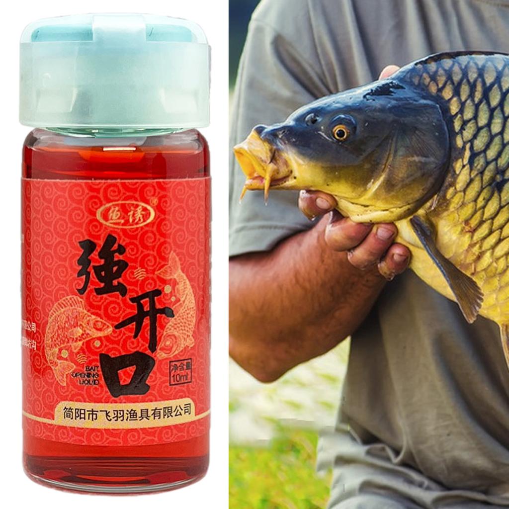 10 мл Рыболовный аттрактант Пресноводный Высококонцентрированный Рыболовные аттрактанты Добавка Для Пресноводного Карася Тилапии Угря Форели