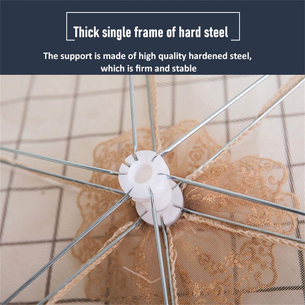 Широко используемая уличная великолепная посуда без запаха Защита для еды Крышка для еды Зонтик от насекомых