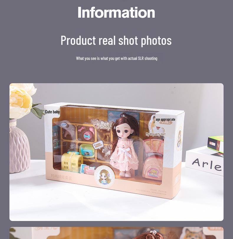 Подарочный набор кукол-принцесс: Куклы Барби для переодевания Игрушки для девочек