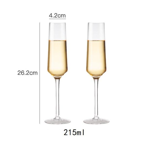 2 шт. 150-250 мл хрустальный бокал для шампанского, креативный бокал для красного вина, игристого сладкого вина, бокал для свадебной вечеринки, бара, домашнего напитка, бокал