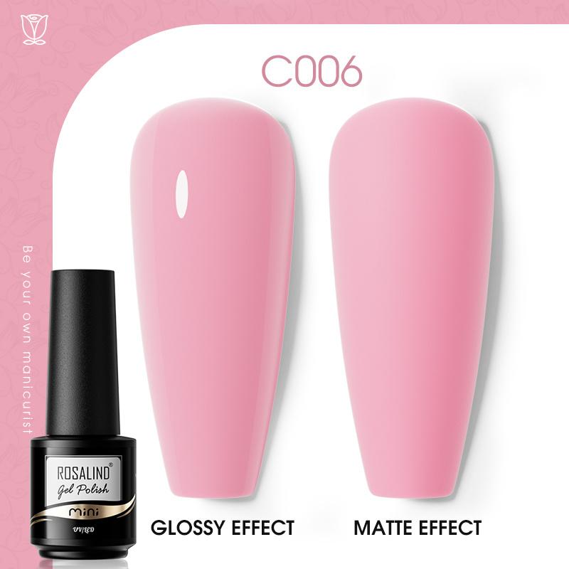 ROSALIND Nail Gels 109 Color Nail Polish Gel Varnish Semi Permanent Gel Nail Polish Soak Off UV Gel Polish Manicure Art Gel For Nail Art Design