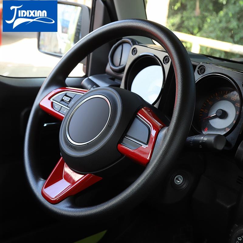 JIDIXIAN автомобильный руль, декоративные наклейки для Suzuki Jimny + салон автомобиля