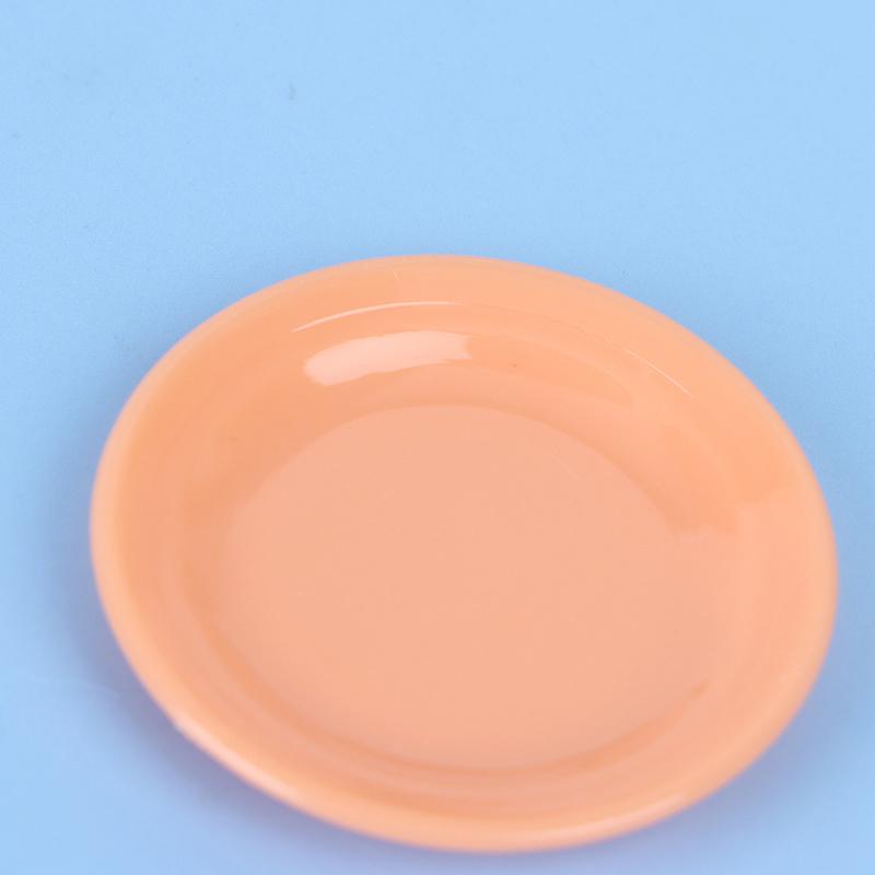 5Pcs 1:12 Dollhouse Miniatures Dishes Plate Pretend Play Kitchen Accessories Toy