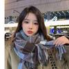 New Christmas Festive Atmosphere New Year's Women's Korean Version Versatile British Warm Couple Scarf Shawl Student Scarf