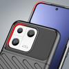 Силиконовый чехол Thunder Shield Rugged для Xiaomi 13 - черный