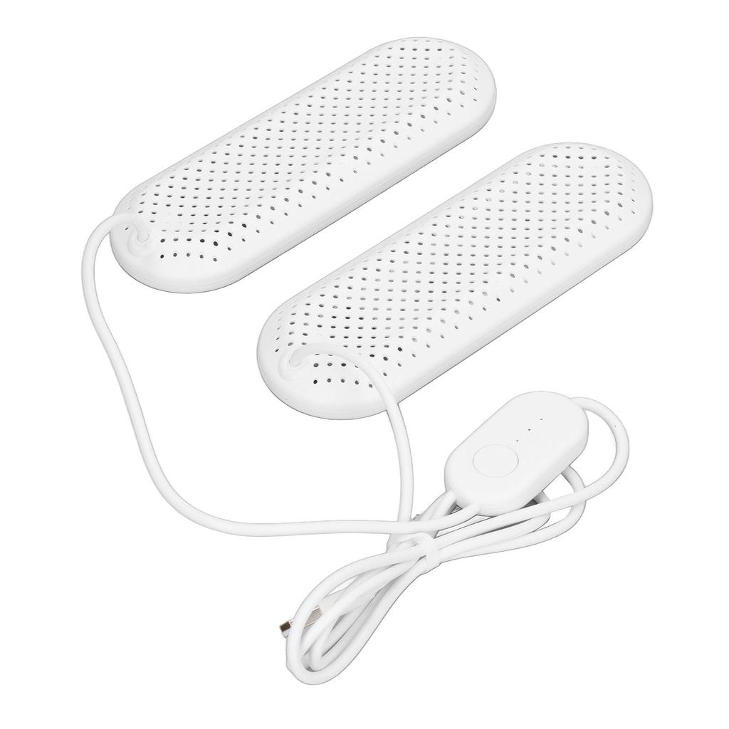 Бытовая USB-сушилка для обуви, студенческое общежитие, дезодорирующая сушилка для обуви для взрослых с таймером, белая