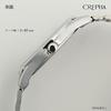CREPHA Analog Japanese Quartz 3 ATM Water Date Simple and Stainless Steel 18mm Band Suitable for High School and Junior High School Available in White