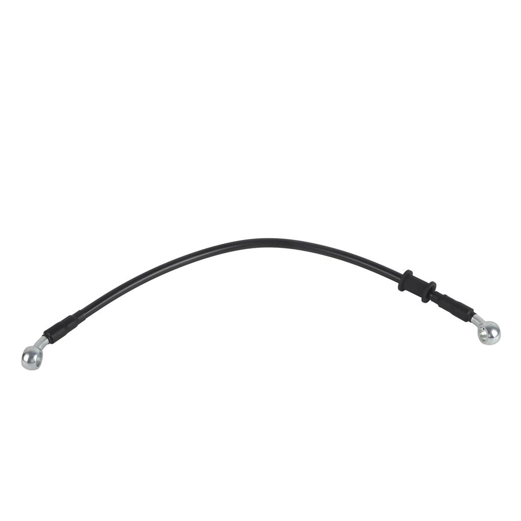 Motorcycle Brake Line Clutch Pipe Heat Insulation Sensitive Steel PVC Black Universal40cm15.7in