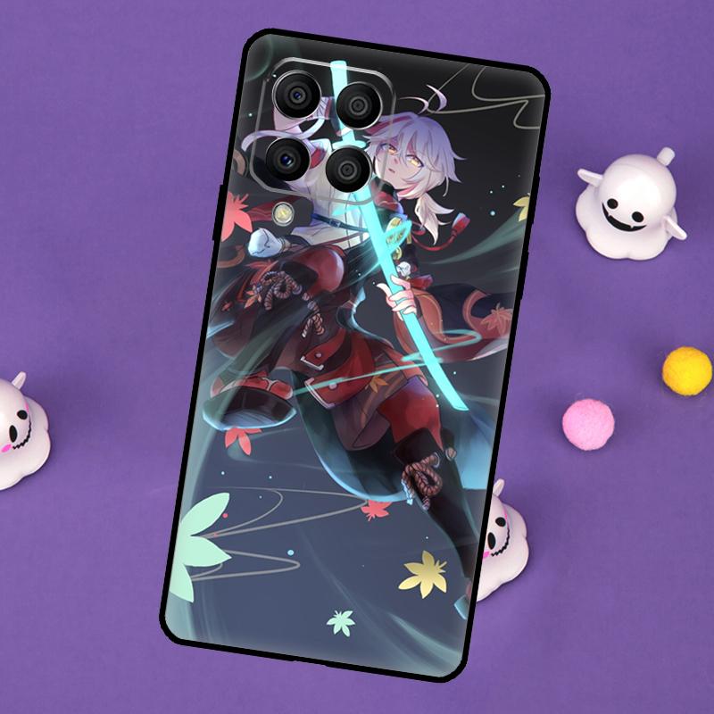 Genshin Impact Kaedehara Kazuha Cover For Samsung Galaxy M11 M51 M31 M33 M13 M23 M53 M15 M55 M14 M34 M54 M20 M32 M52 Case