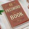 Блокнот для паролей формата A5, Органайзер для учетных записей в интернете и логинов на веб-сайтах, Раздел для заметок, Идеальный журнал для паролей для управления кибербезопасностью