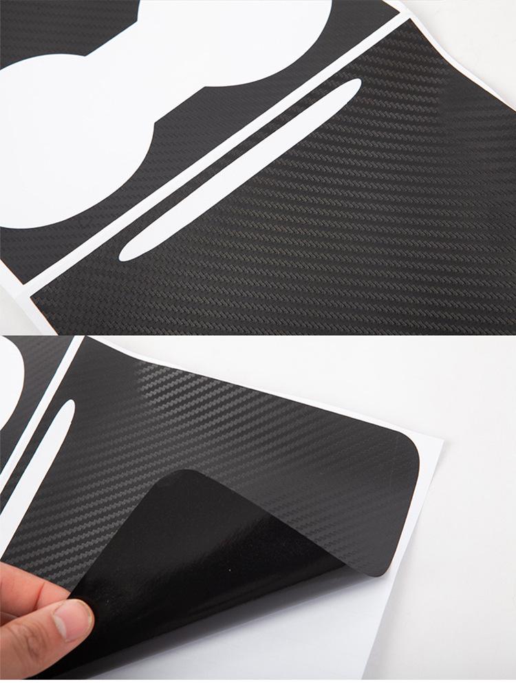 Наклейка-пленка на панель консоли Tesla Model 3/Y - Обновленный дизайн