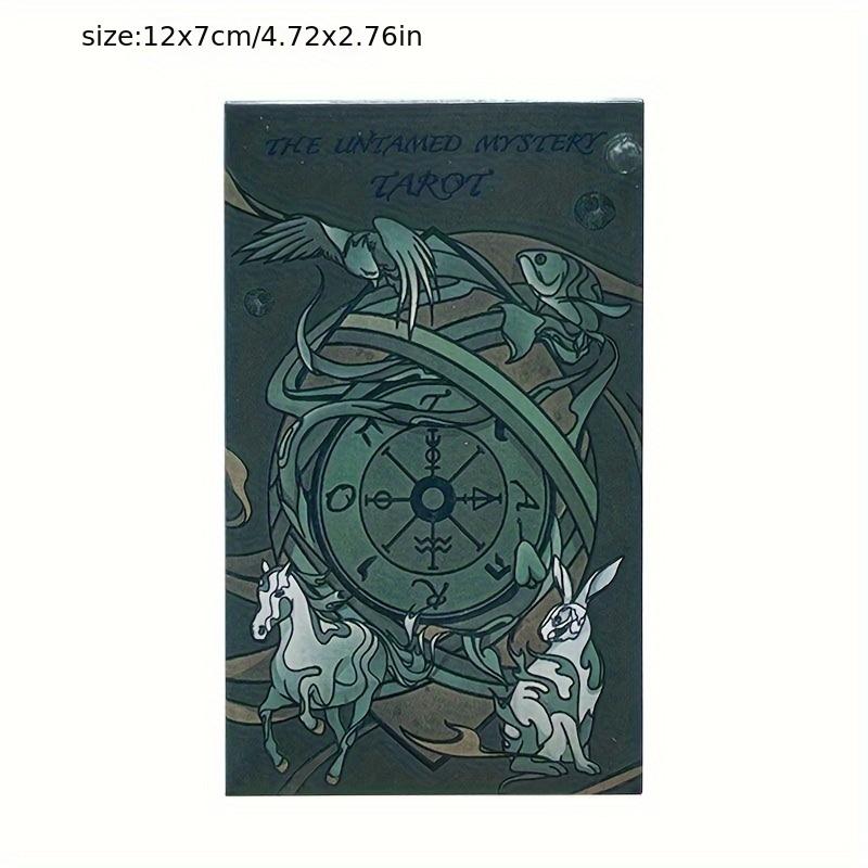 Настольная игра с Untamed Mysteries, размер карты Таро 4,72*2,76 дюйма The Untamed Tarot Unknown Secret Card Tabletop Game