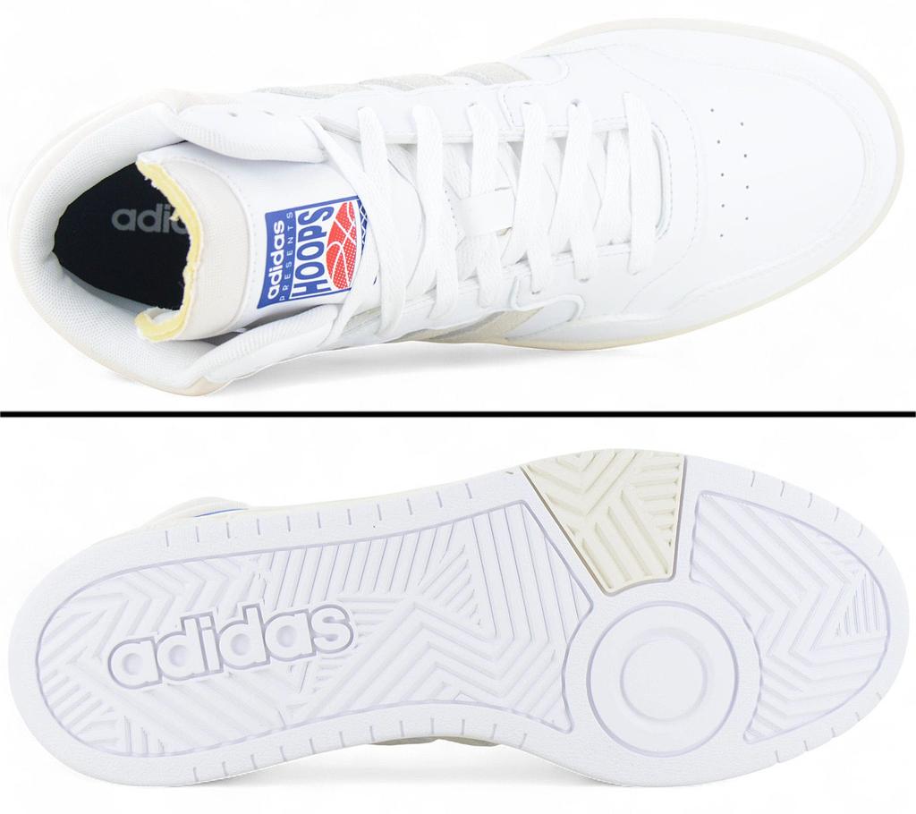 adidas Hoops 3.0 Mid - Мужские кроссовки обувь Белый GZ1345 ОРИГИНАЛ