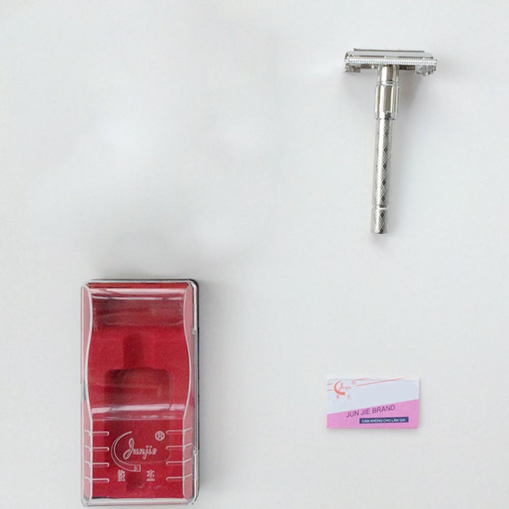 Life Is Beauty Мужская ручка держатель бритвы лезвие Двойное острое ручное длинное лезвие формирователь волос на лице