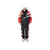 Li Ning SS23 Skateboard Series Color Block Zipper Loose Casual Jacket Men jackets Red AFDT127-1