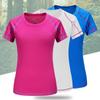 Women Quick Dry Short Sleeve Sports Running T Shirt Breathable Slim Tops Yoga T-shirts Tees Fitness Gym Workout Shirts