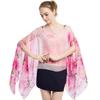 Printed Chiffon Scarf Multifunctional Beach Scarf Cycling Sun Shading and Sun Protection Shawl