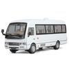 1/24 Toyota Coaster Средний Бизнес Автобус Литой Сплав Модель Машины Моделирование Бутик Книжный Шкаф Украшения Модный Орнамент Подарок Мальчик