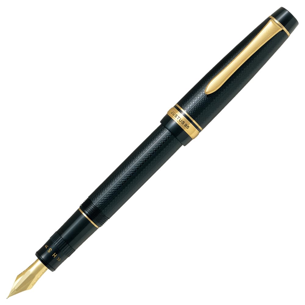 Pilot Fountain Pen Justus 95 Medium Fine Net Black FJ-3MR-NB-FM