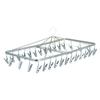 Nishida Dyma Square Hanger with 30 Dyma Pinches, Approximately W76 X D35 X H28cm, Silver, MJ-30, Product Number: 208374