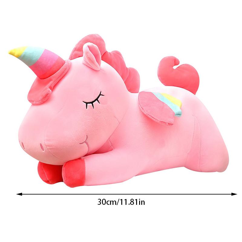 Мягкая игрушка-единорог Kawaii, мягкая игрушка-единорог, мягкие куклы, животные, лошади, игрушки для детей, подушка для девочек, подарки на день рождения